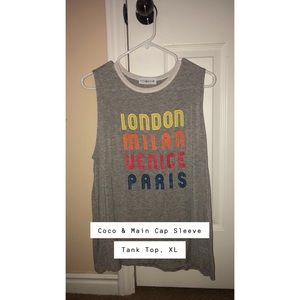 Short Sleeve Tank Top